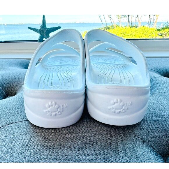 DAWGS Women’s Z Sandals Size 7 - White - Picture 7 of 10